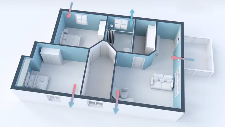 Komfortsysteme Wandluefter Aerotube Film Preview