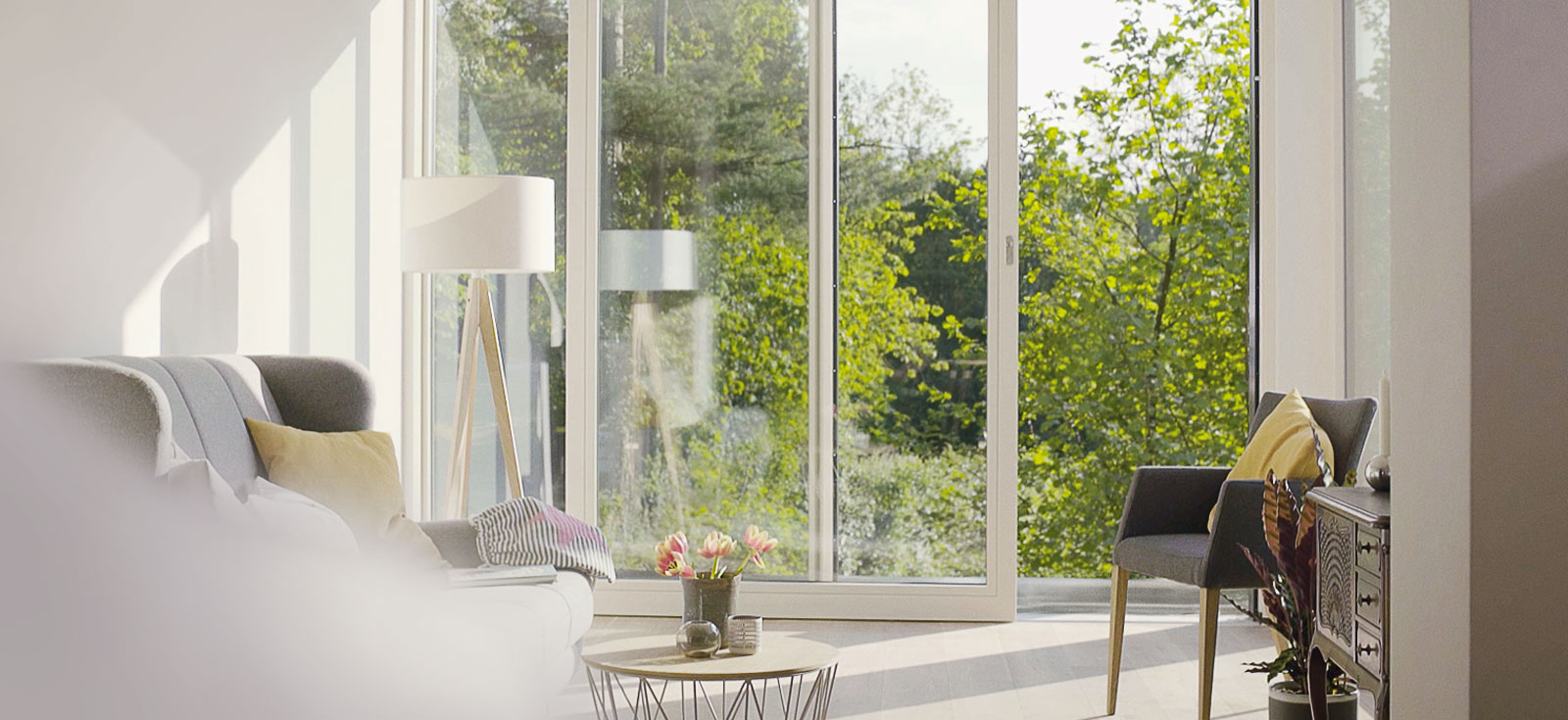 Smart-home Comfort-app Schiebetuer